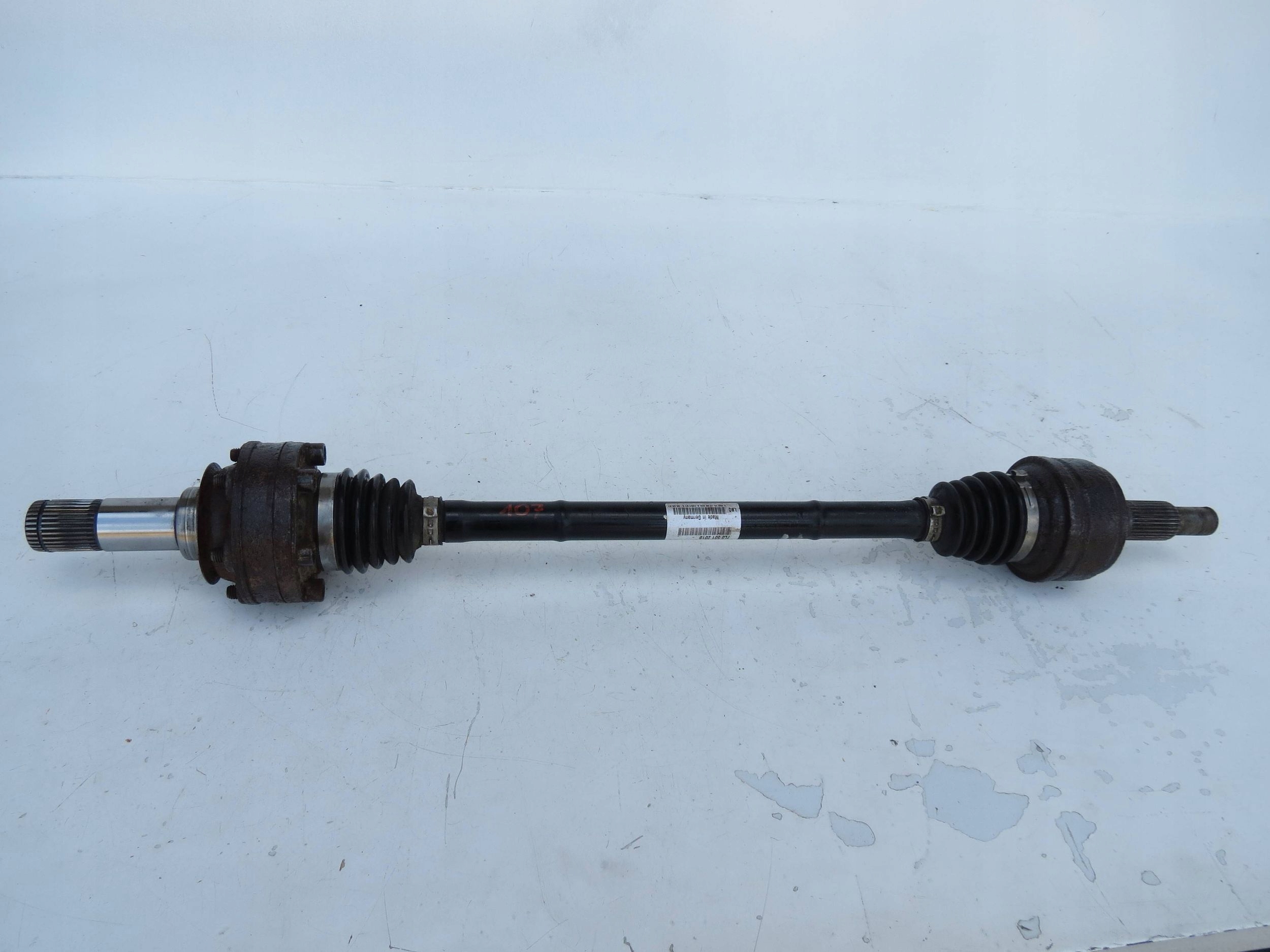 semi-axis rear left PORSCHE CAYENNE and 7L5 7L0501201B