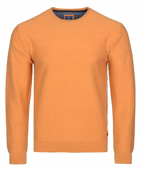 Sweter męski w strukturalny wzór Redmond