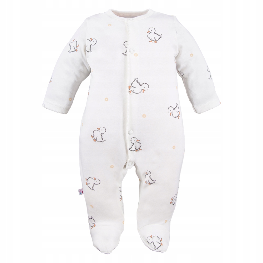 Pajac bawełniany ecru Little Ducks, Eevi - 62