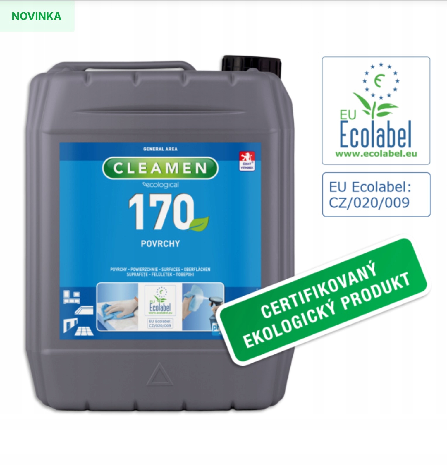 Levně Cleamen 170, 5 l povrchy