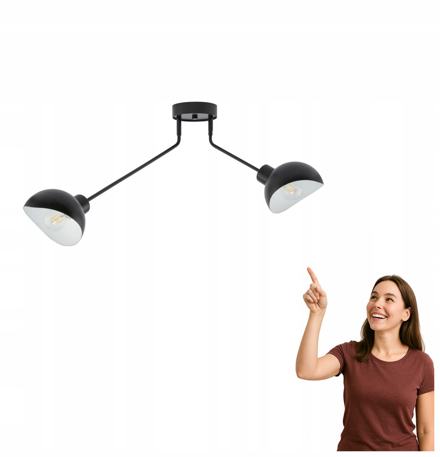 Stropná lampa Roy 2 32429 Sigma Lighting