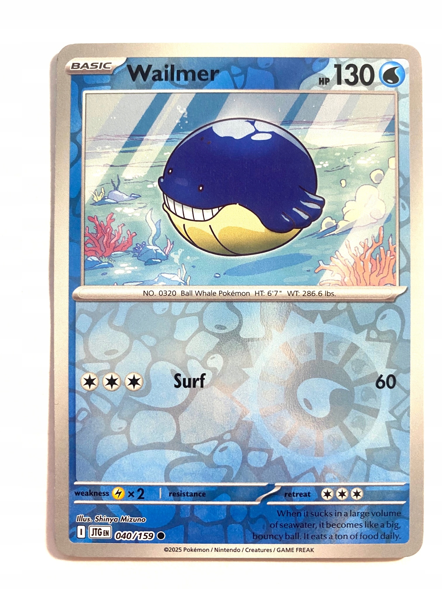 Journey Together Reverse 040/159 Wailmer