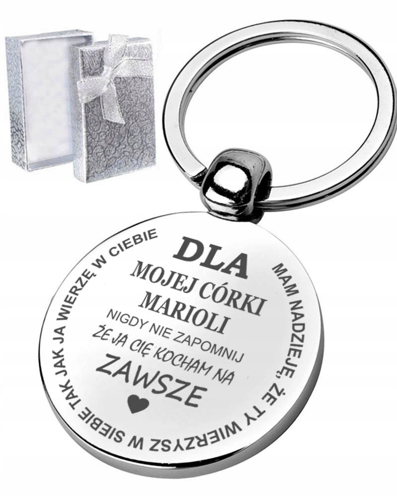 

Brelok dla Dziecka prezent dla Córki, Syna grawer