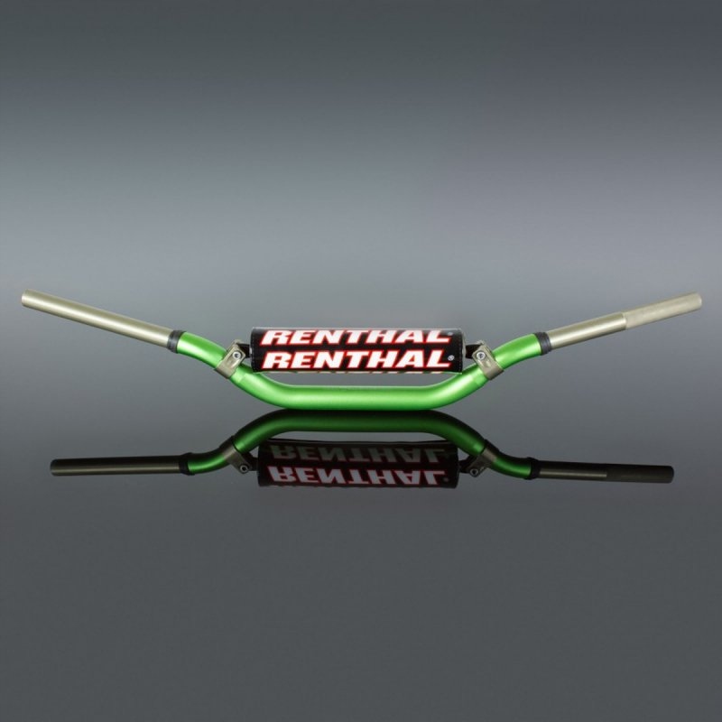 Volant 1,1/8 Palca (28,6 MM) MX Twinwall 996 Handlebar Zelený Villopoto