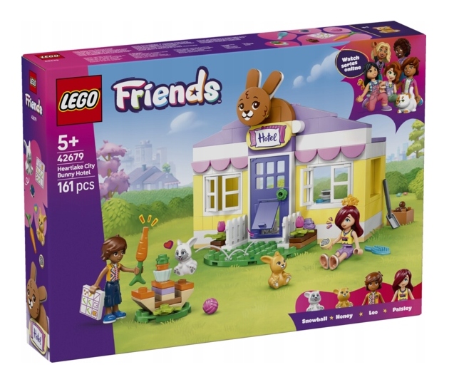 Lego 42679 Friends Hotel Pro Králíky Ve Městě Heartlake