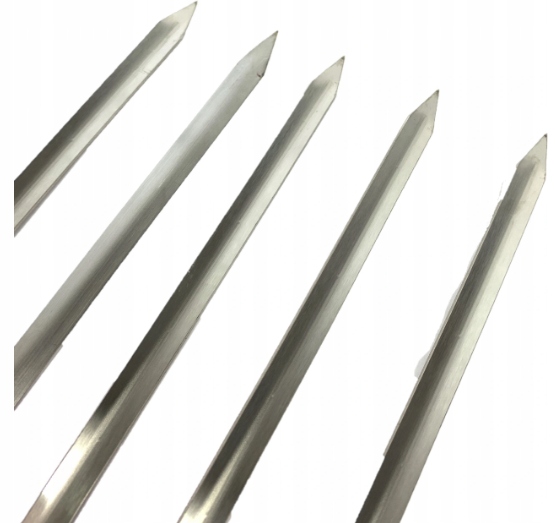 WIDEŁKI DO SZASZŁYKÓW SZAMPURY 10szt. + Wieszak Producent inna