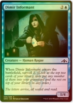 Dimir Informant Foil Grn Gratisy Pjotrekkk