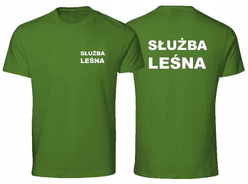 

Koszulka Służba Leśna, Koszulka Z Nadrukiem