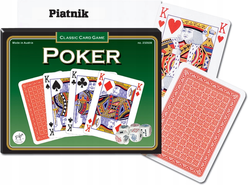 KARTY DO GRY PIATNIK STANDARD EXTRA POKER Wydawca Piatnik