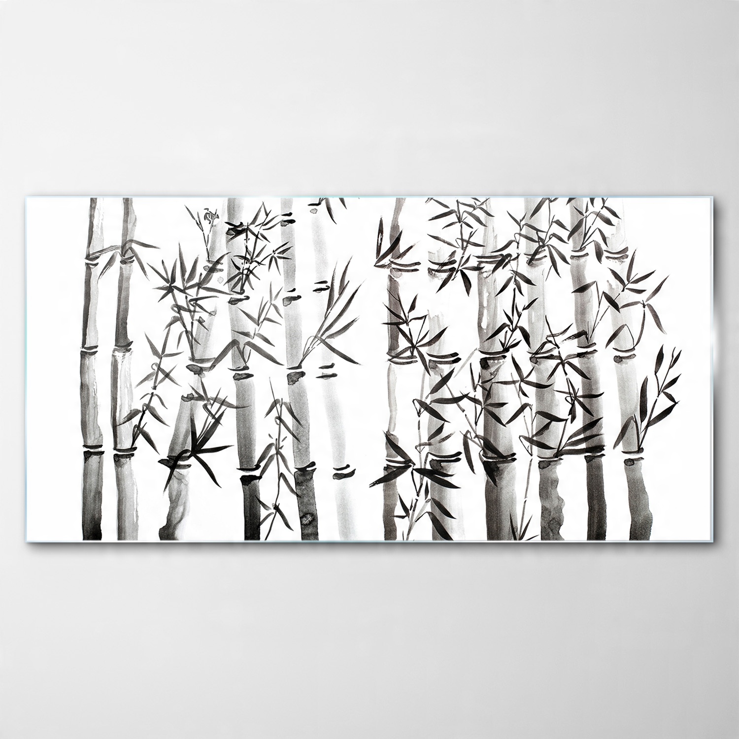 

Hartowany Obraz Szklany Sztuka Art Bambus 140x70