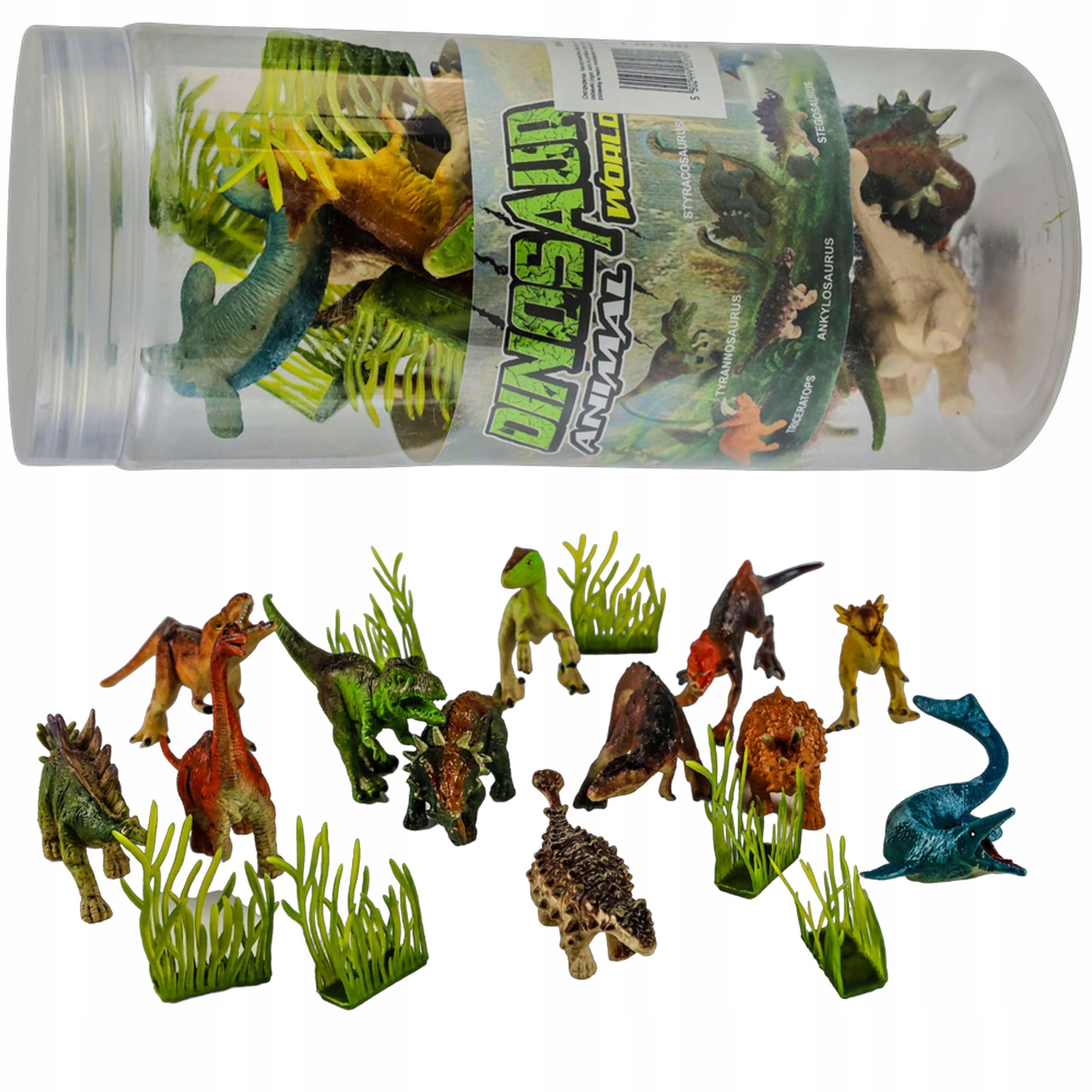 

Zestaw Figurki Dinozaury W Pojemniku zestaw figure