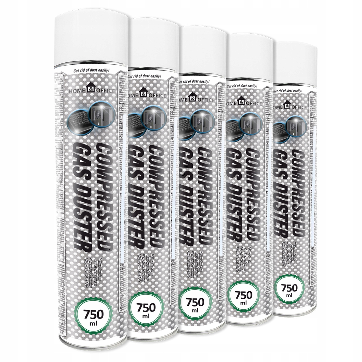 5x AABCOOLING SPRĘŻONE-POWIETRZE 750ml RURKA-15cm DO URZĄDZEŃ ELEKTRYCZNYCH
