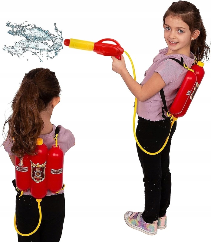 PISTOLET NA WODĘ Z PLECAKIEM PLECAK ZBIORNIK SIKAWKA GAŚNICA Z POMPKĄ Bohater brak