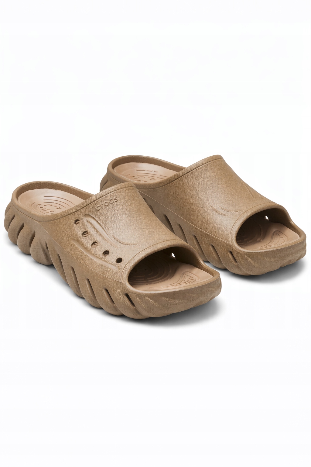 Crocs Eco Slide Pánské Nazouváky Hnědé Casual 39-40 I2B