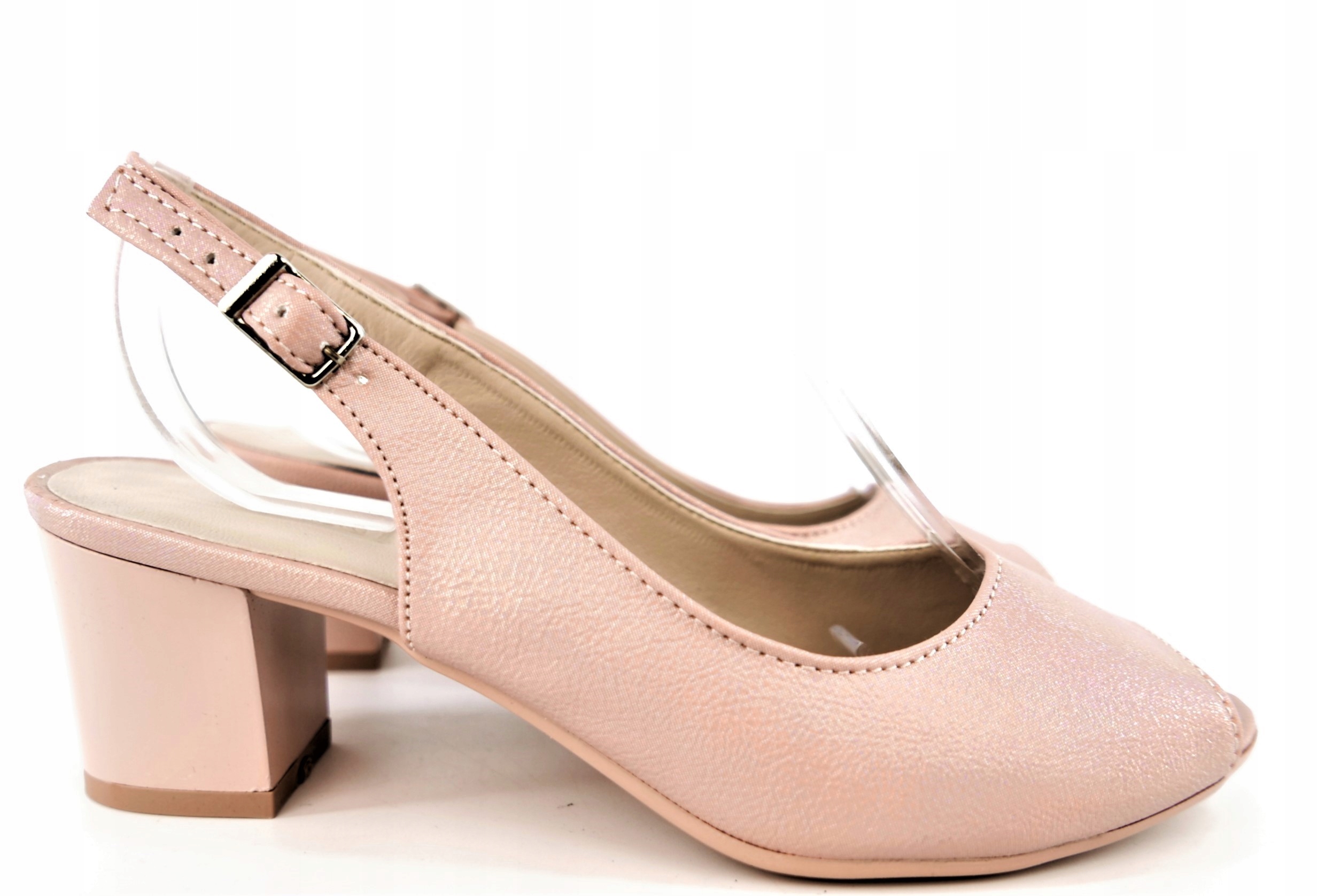 

Skorpio Polskie Czółenka Różowe Multikolor R40