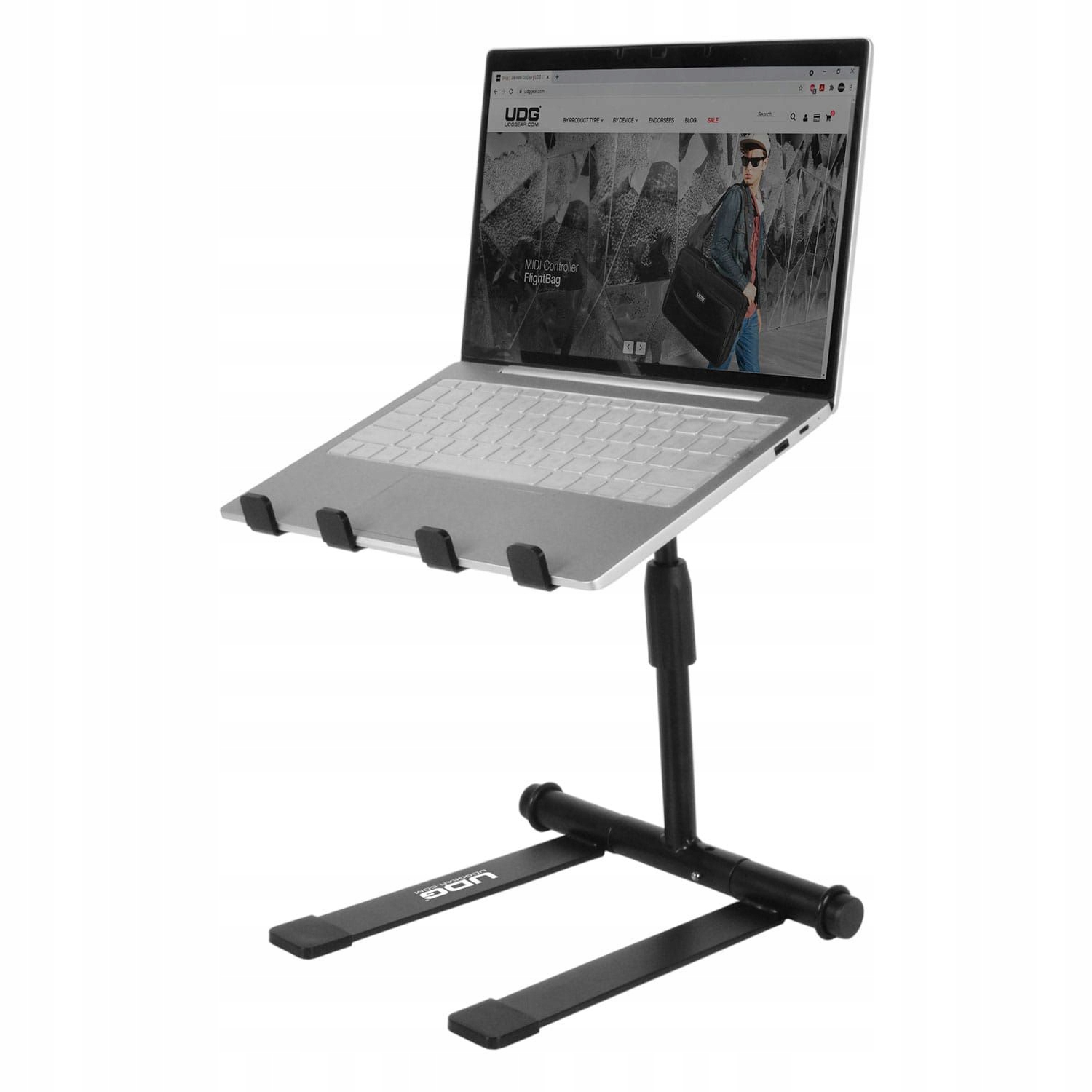 Udg Ultimate Height nastavitelný Notebook Stand Black Stativ Notebook Ovladač