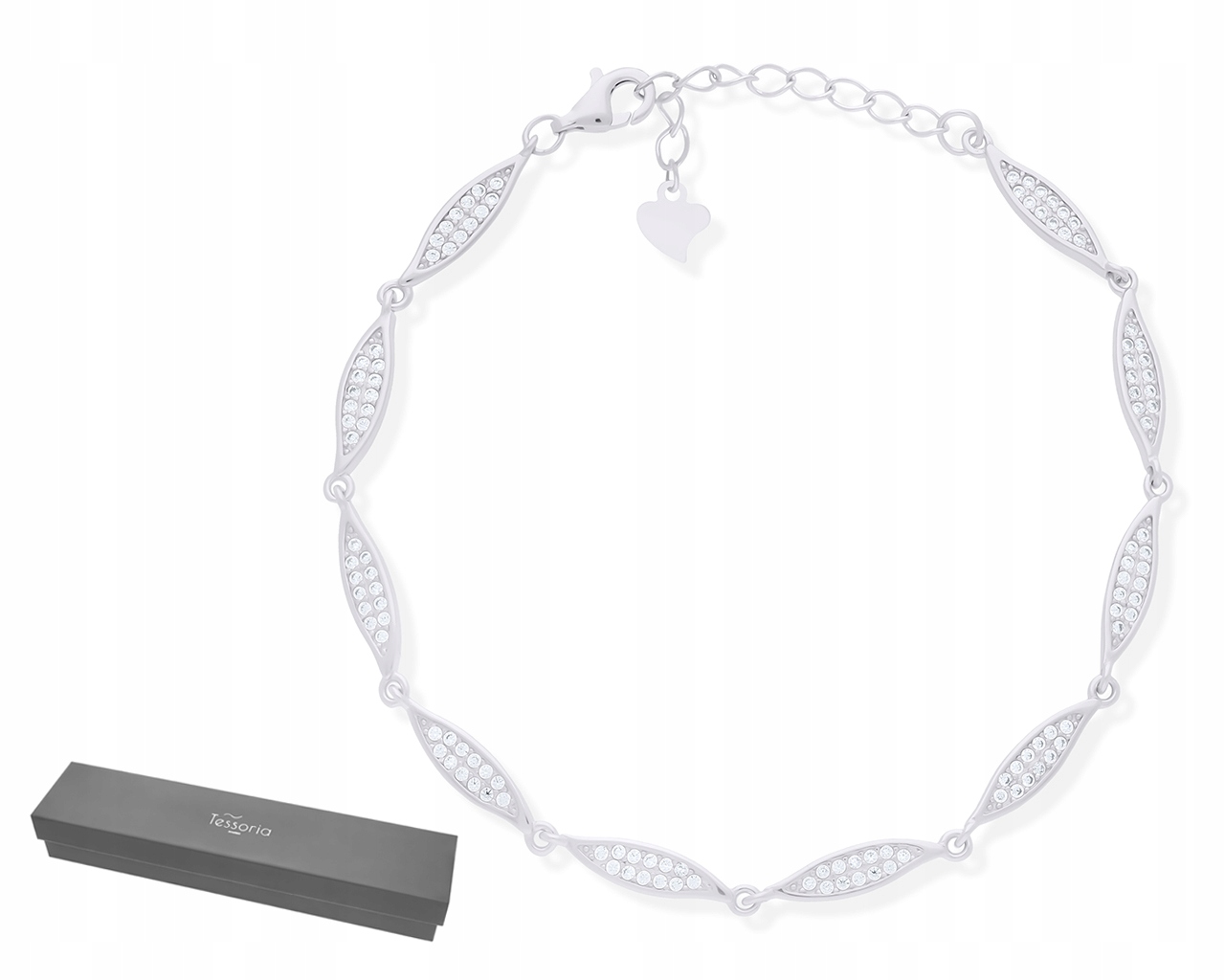 Stříbrný Dámský Náramek Cyrokon Elegantní Vzor Jako Dárek ryzost 925