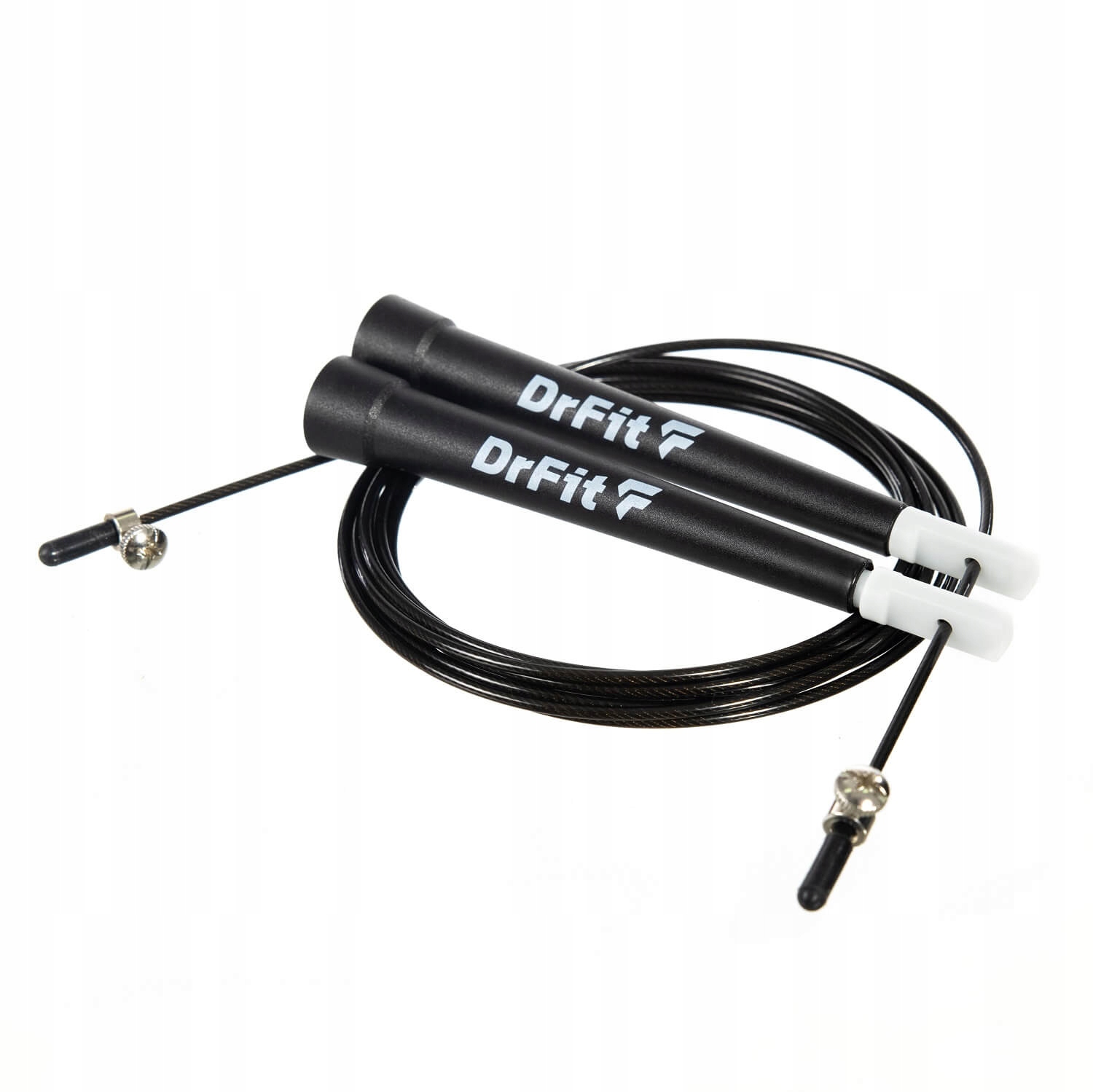 Skakanka Bokserska Cardio z Łożyskami Regulowana Stalowa Linka Wytrzymała Kod producenta DF JR-C-009C-1