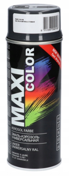 

Maxi Color Ral 7016 Farba Lakier Antracyt Szary