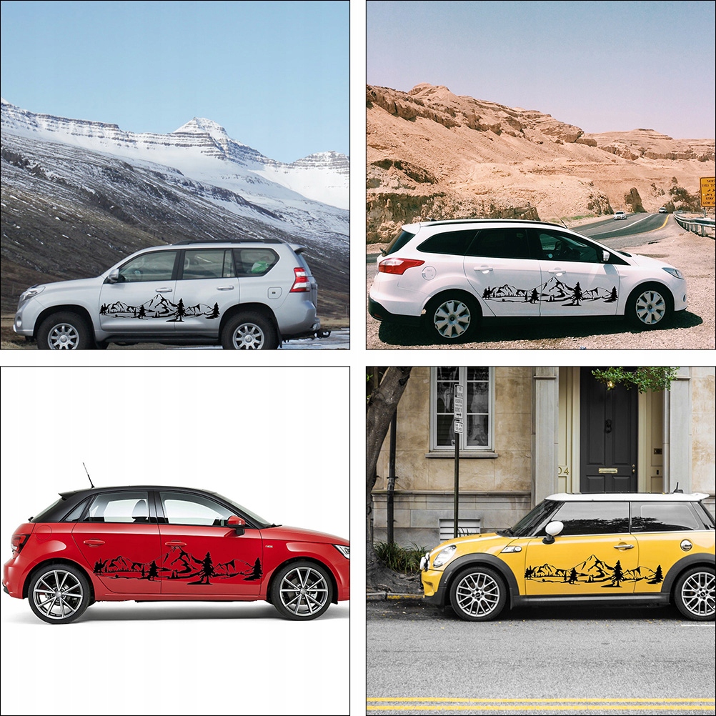 Naklejki na karoserię samochodu wodoodporne Producent Inny