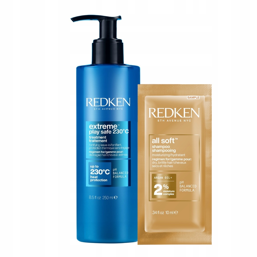 Redken Extreme Play Safe Kuracja termoochrona do włosów uwrażliwionych