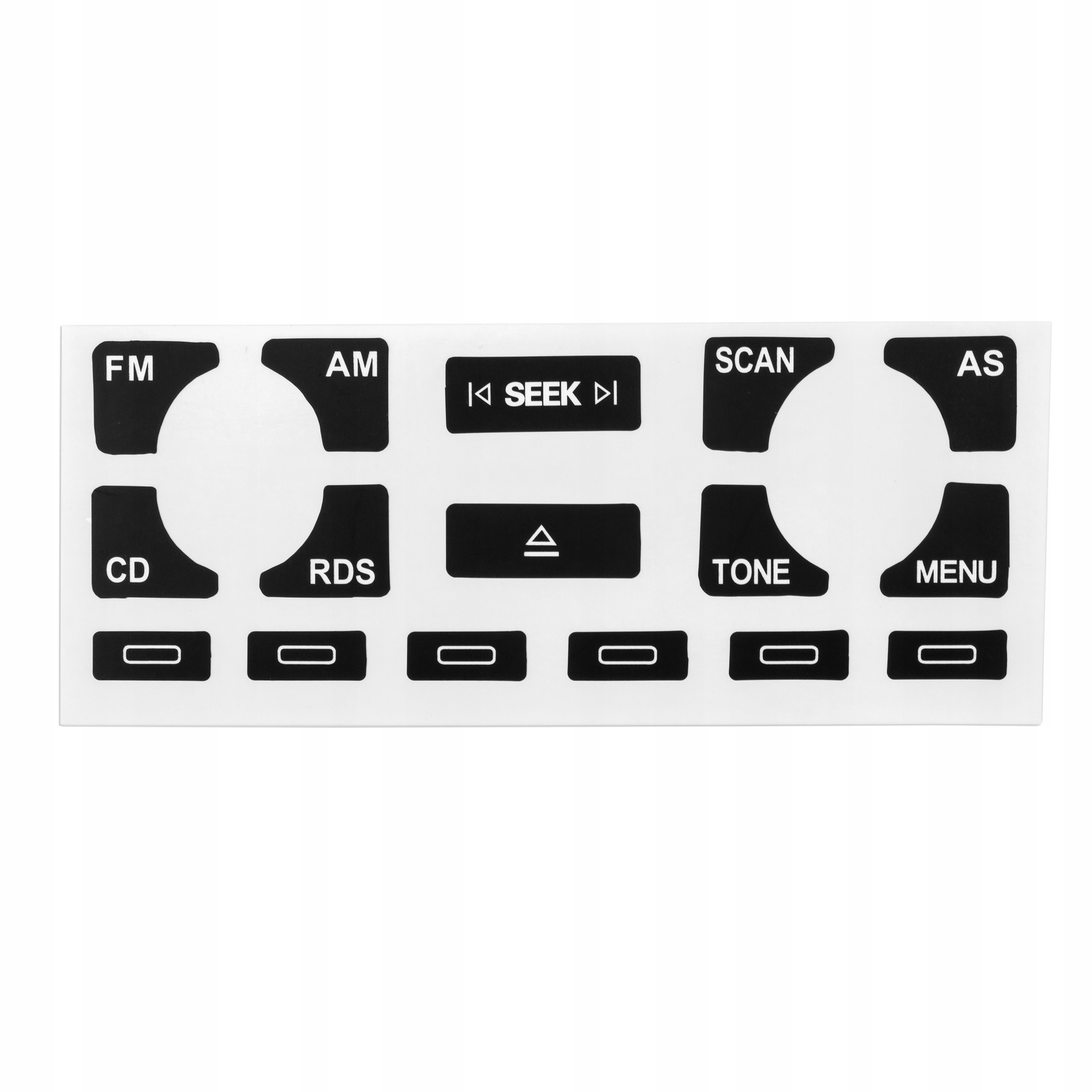 Zdjęcie AWparts NAKLEJKI NA PANEL KLIMATYZACJI DO AUDI A4 B6 B7 AS