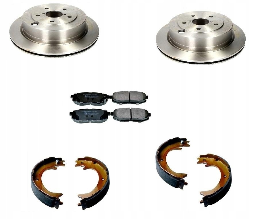 Kotouče Čelisti Subaru Tribeca 2005- Zadní Sada