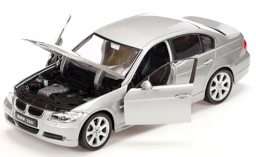 

Welly Metalowy Model Otwierane Drzwi Bmw 330i Auto