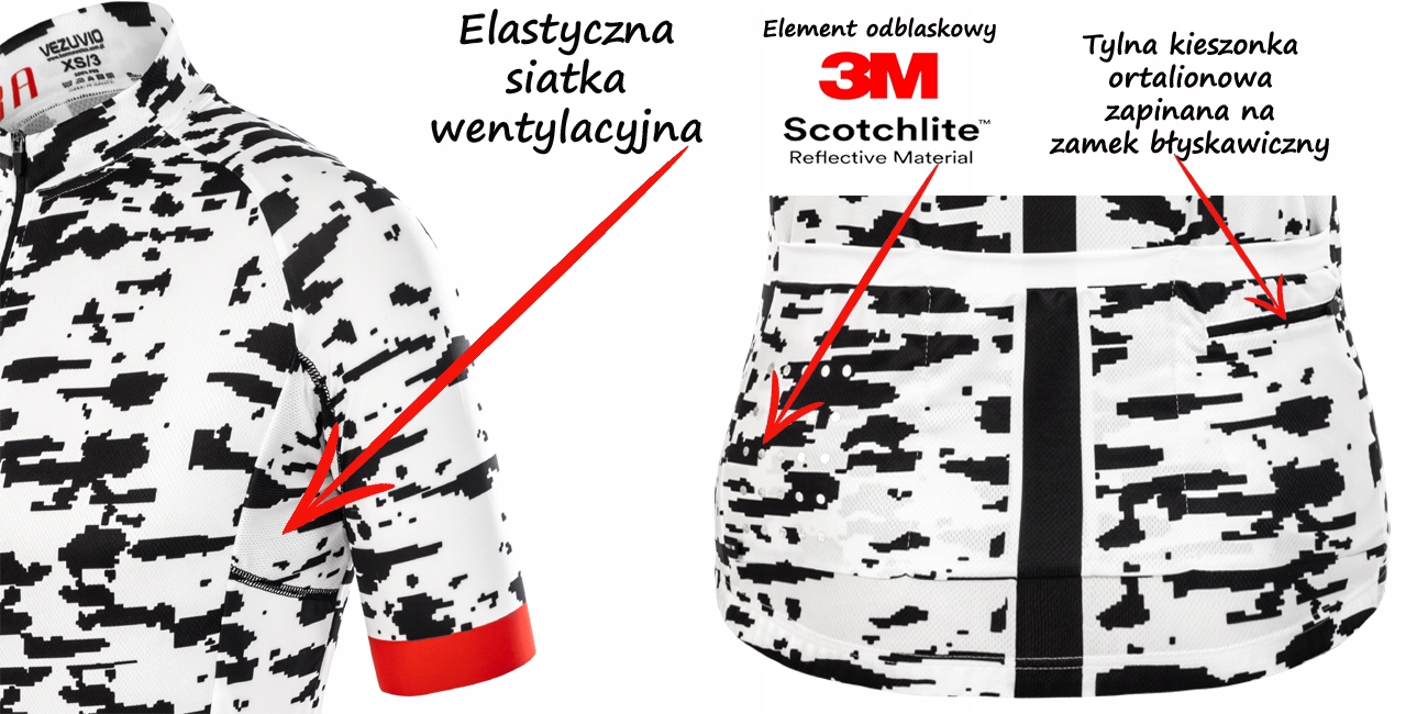 Koszulka męska rowerowa Vezuvio Gara rozmiar L Kod producenta 9164606706