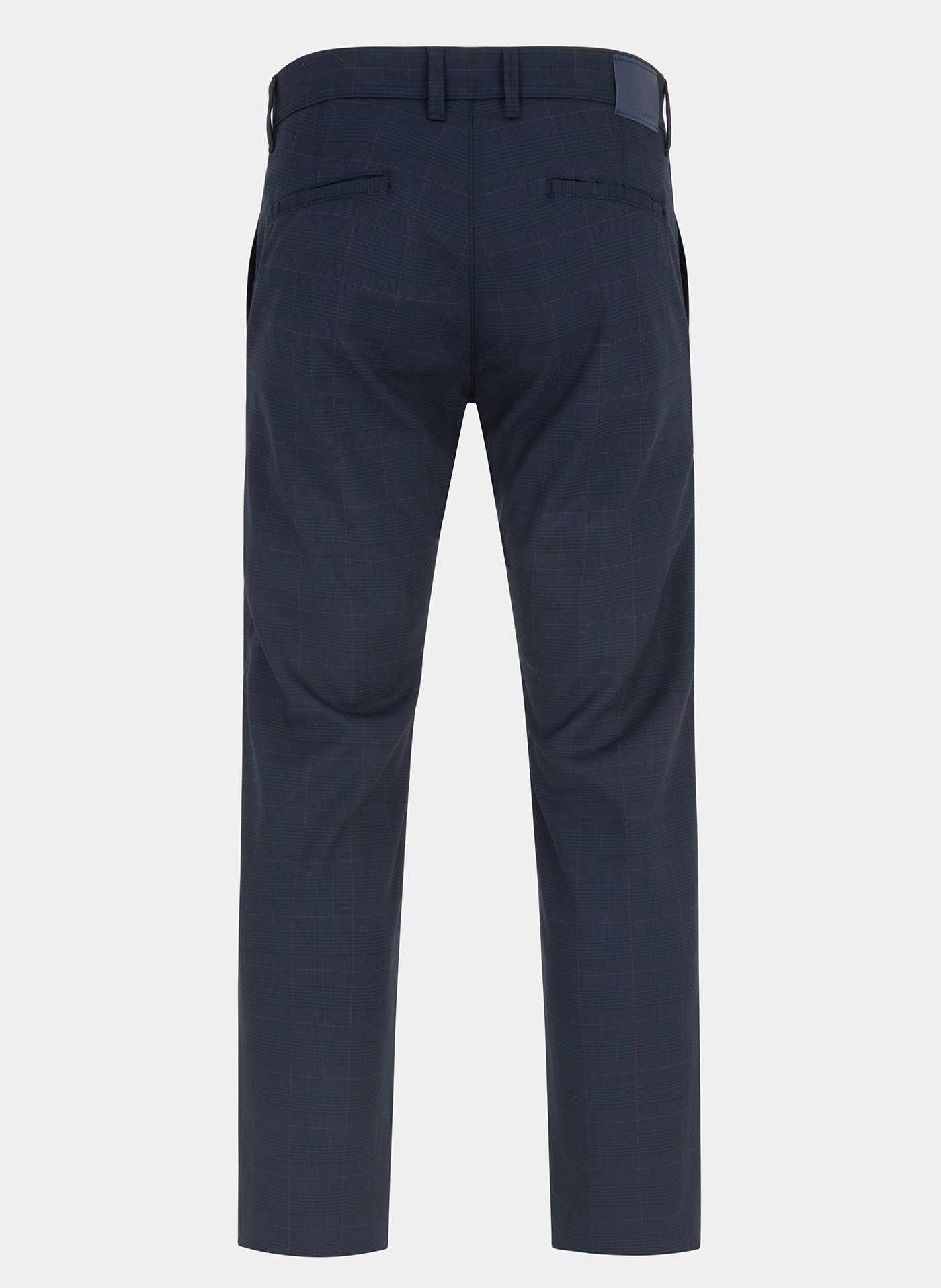 Granatowe spodnie męskie wizytowe Pako Lorente W30 L32 Długość nogawki długa