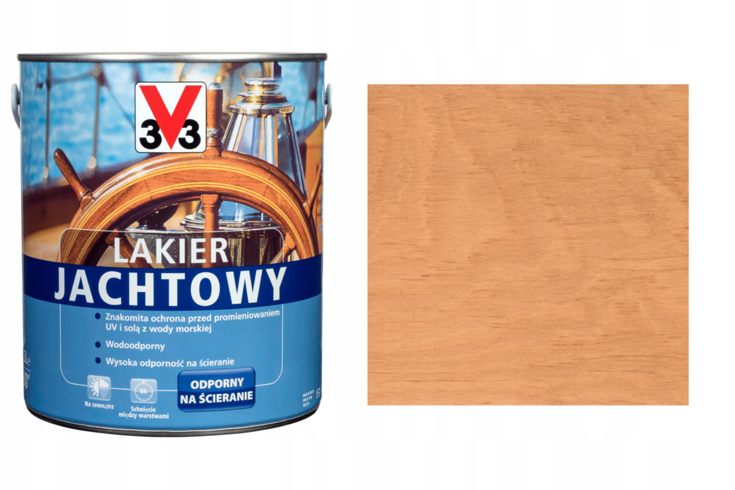 

V33 Lakier Do Drewna Jachtowy Bursztynowy 2,5L
