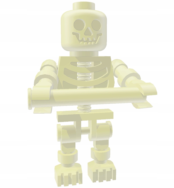 

Szkielet Lego Uchwyt wieszak na papier toaletowy