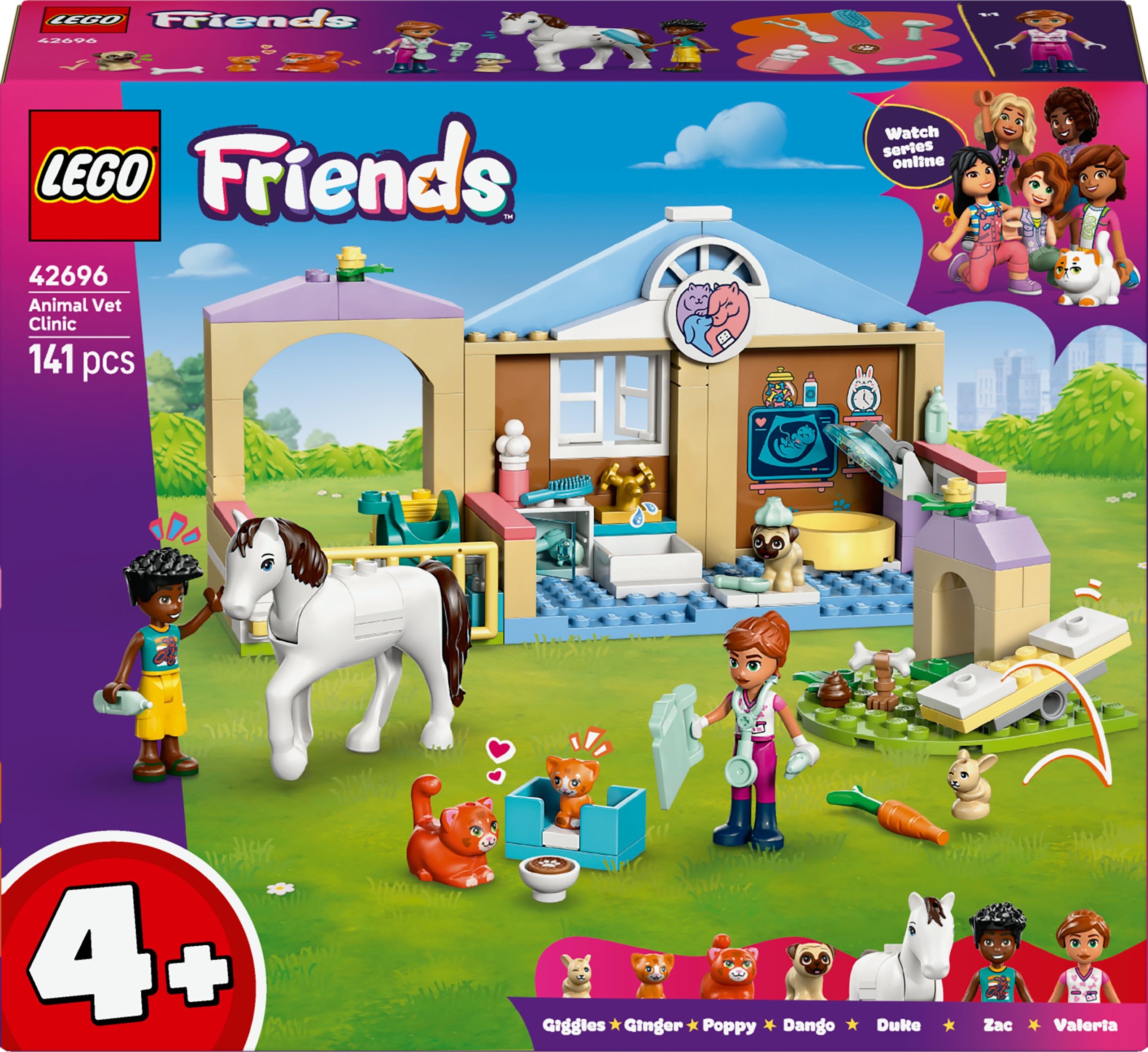 LEGO Friends Lecznica dla zwierząt 42696
