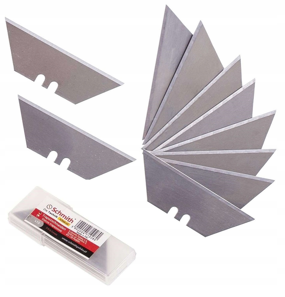 

Ostrza Nożyki Trapezowe Wymienne 10szt Schmith