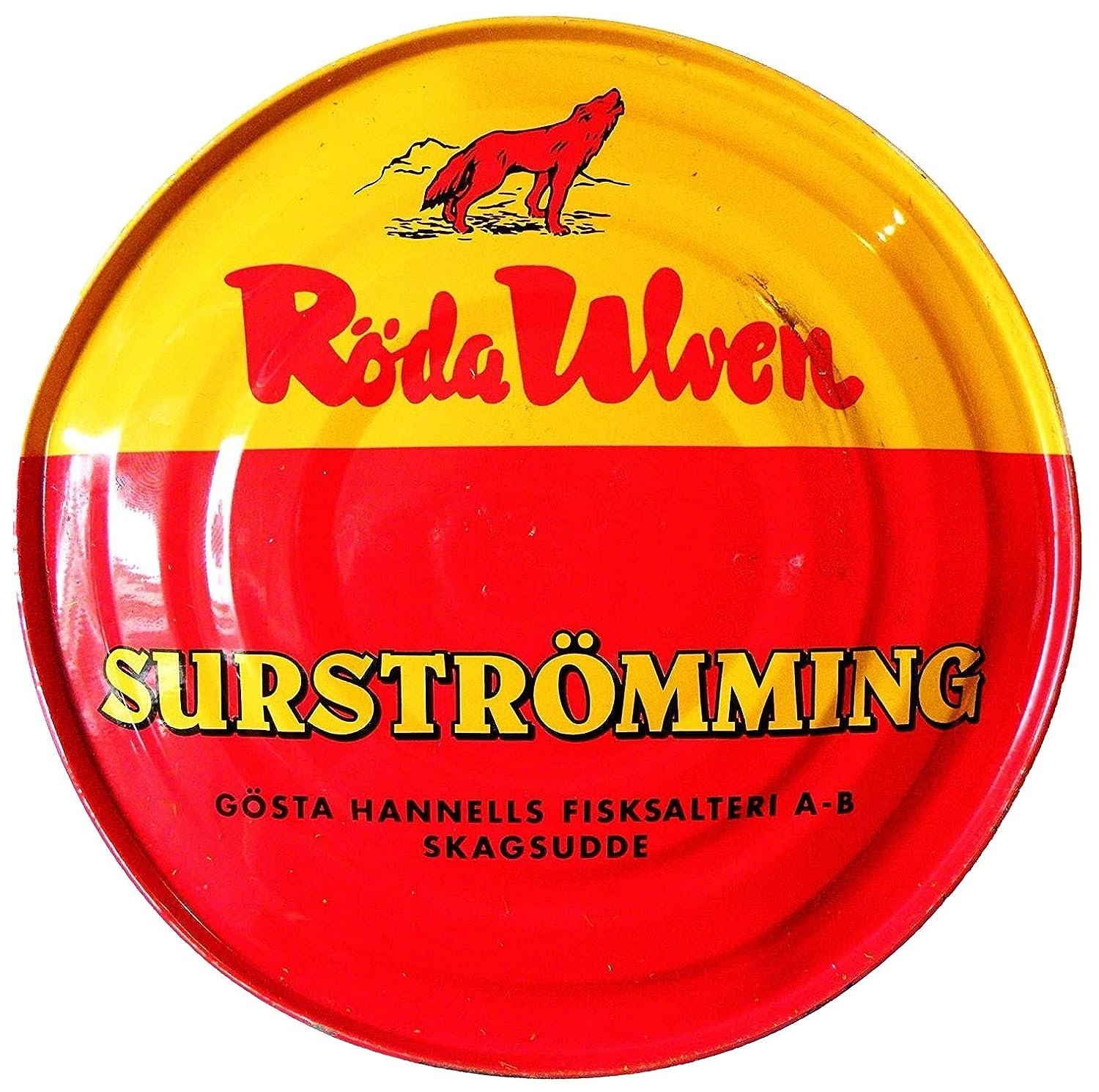 Röda Ulven Solony Produkt Rybny Surströmming 0,3 kg