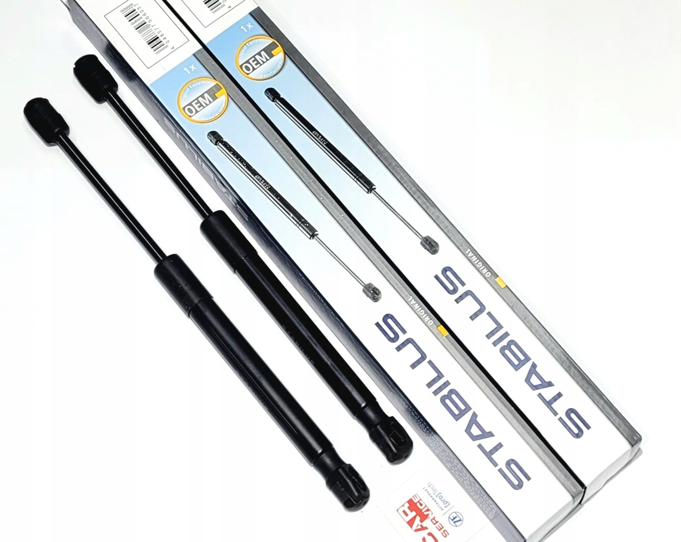 2X STABILUS SIŁOWNIK AMORTYZATOR SPRĘŻYNA GAZOWA KLAPY BAGAŻNIKA VOLVO V60