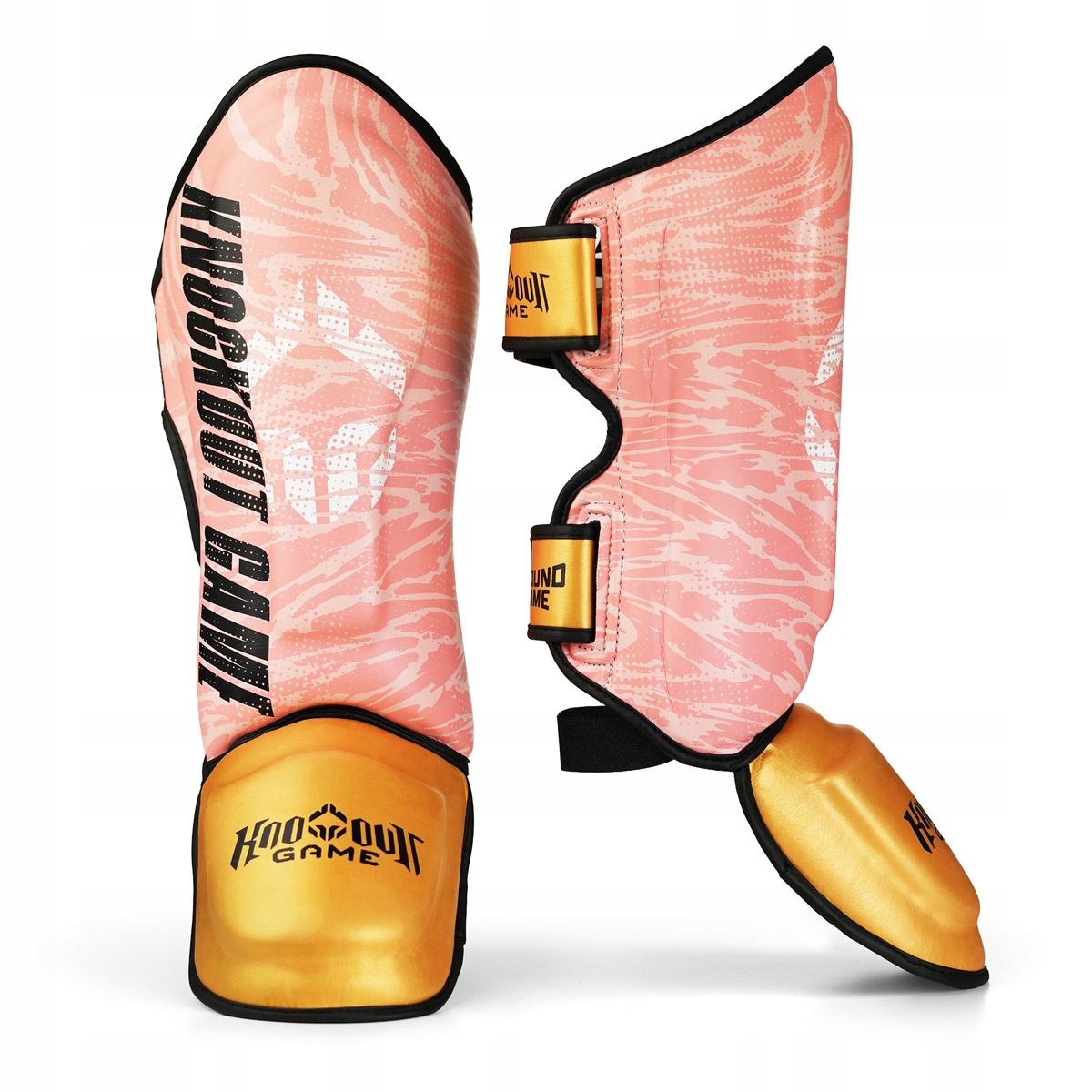 Ochraniacze piszczeli i stopy Prime Pink M Ground Game
