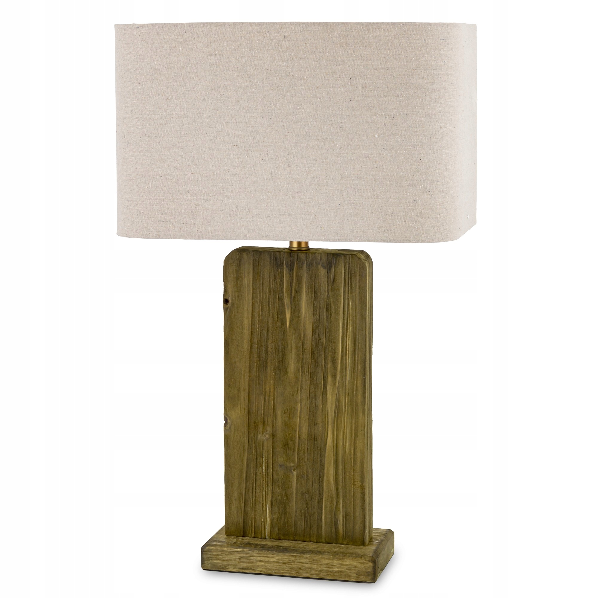 Vysoká drevená stolová lampa Štýlová nočná lampa do spálne