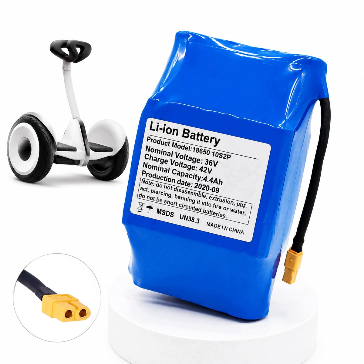 Bateria Akumulator do Hoverboard 10S2P 4.4Ah 36V Deskorolka elektryczna