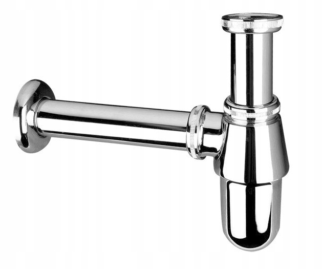 

McAlpine Syfon umywalkowy butelkowy chrom 200CB