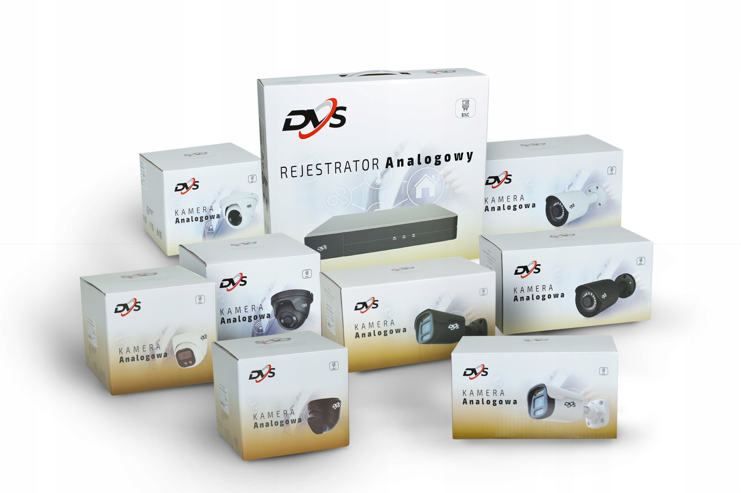 KAMERA ANALOGOWA 8MPX 4K KOPUŁKOWA ZEWNĘTRZNA DOŚWIETLENIE DUAL LED DVS Klasa szczelności kamery IP66