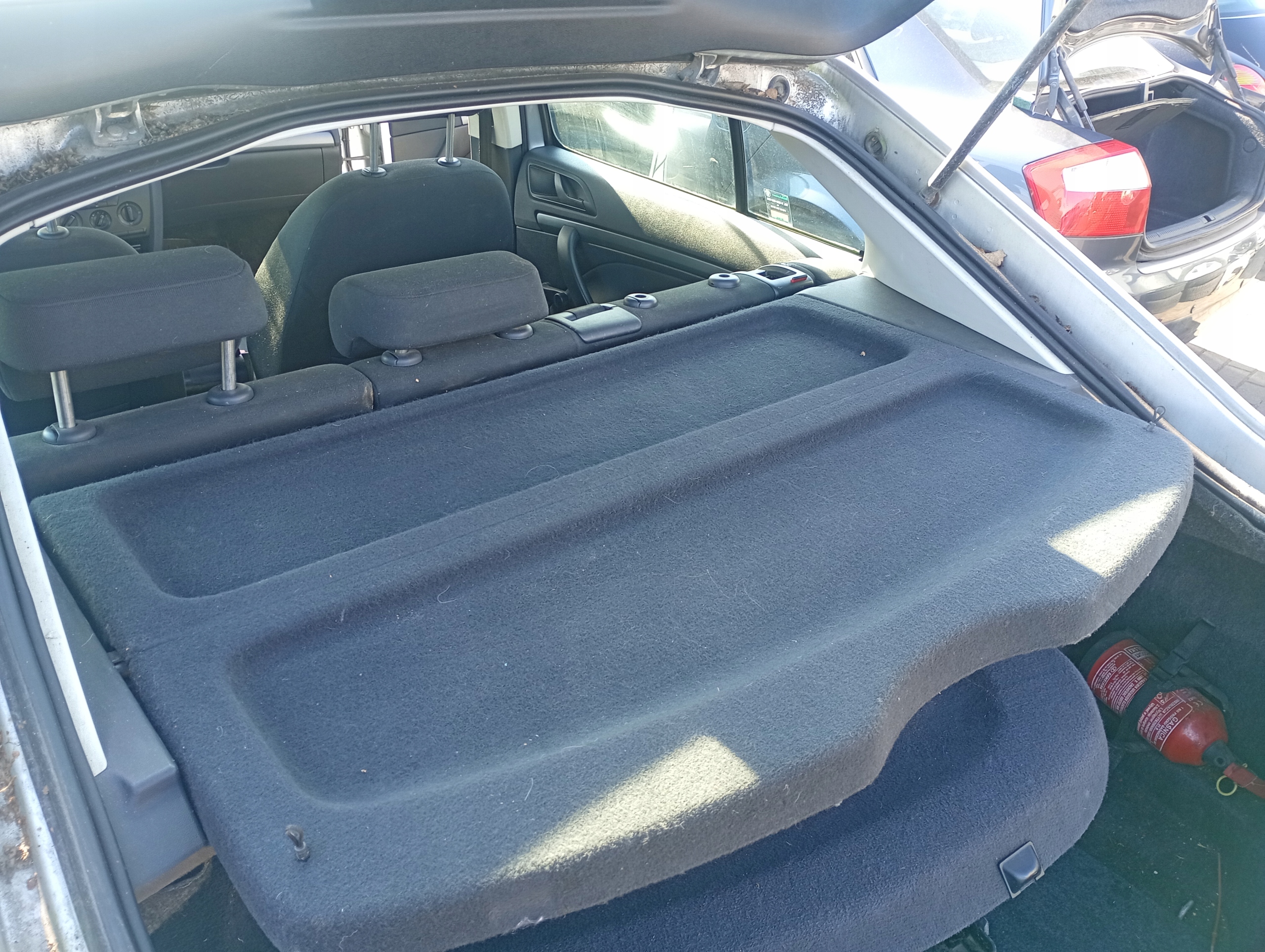Skoda Octavia II 2 04-10 plato boot rear rear part