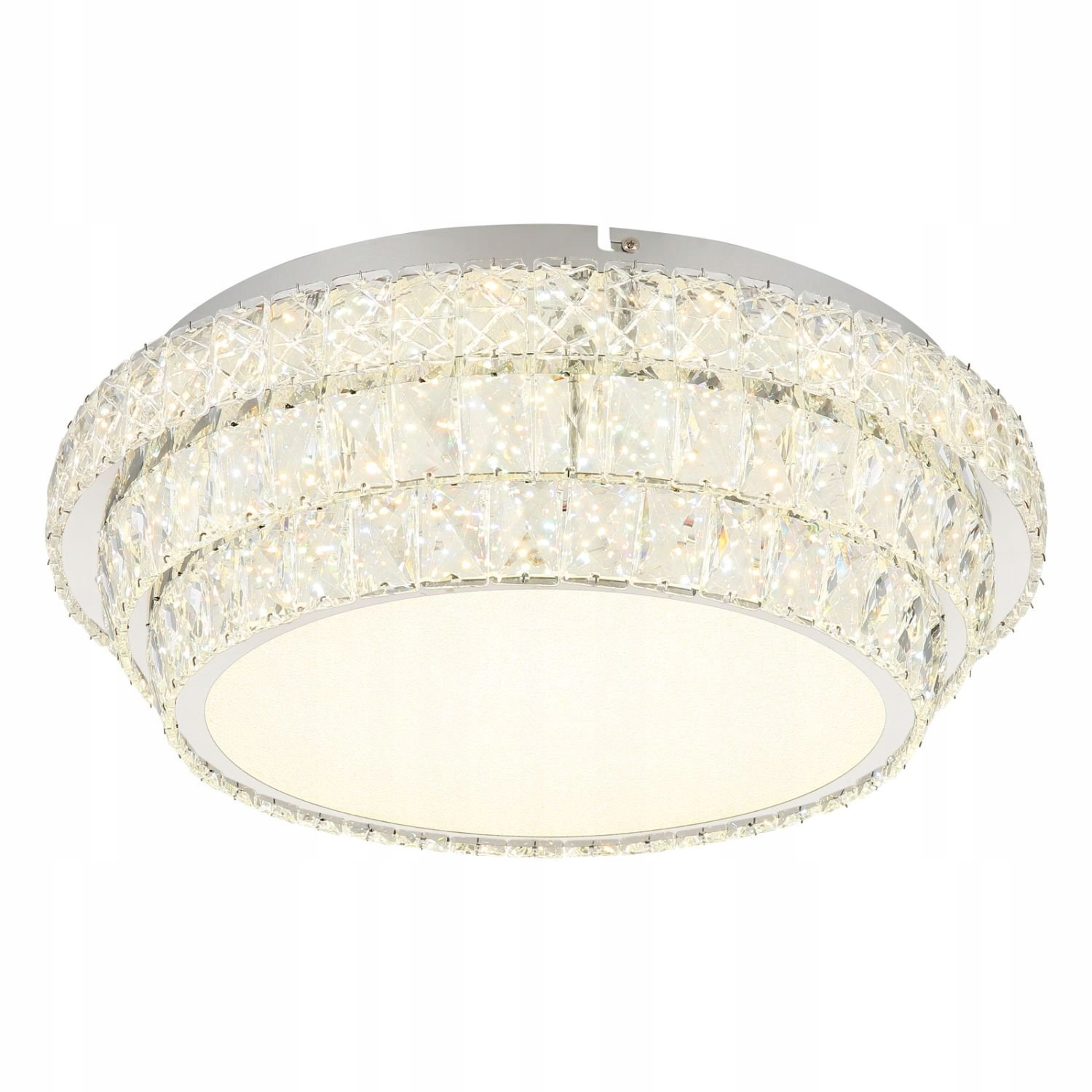 Kryštálová stropná lampa Cct Led 48W Klara 68157-48 Globo