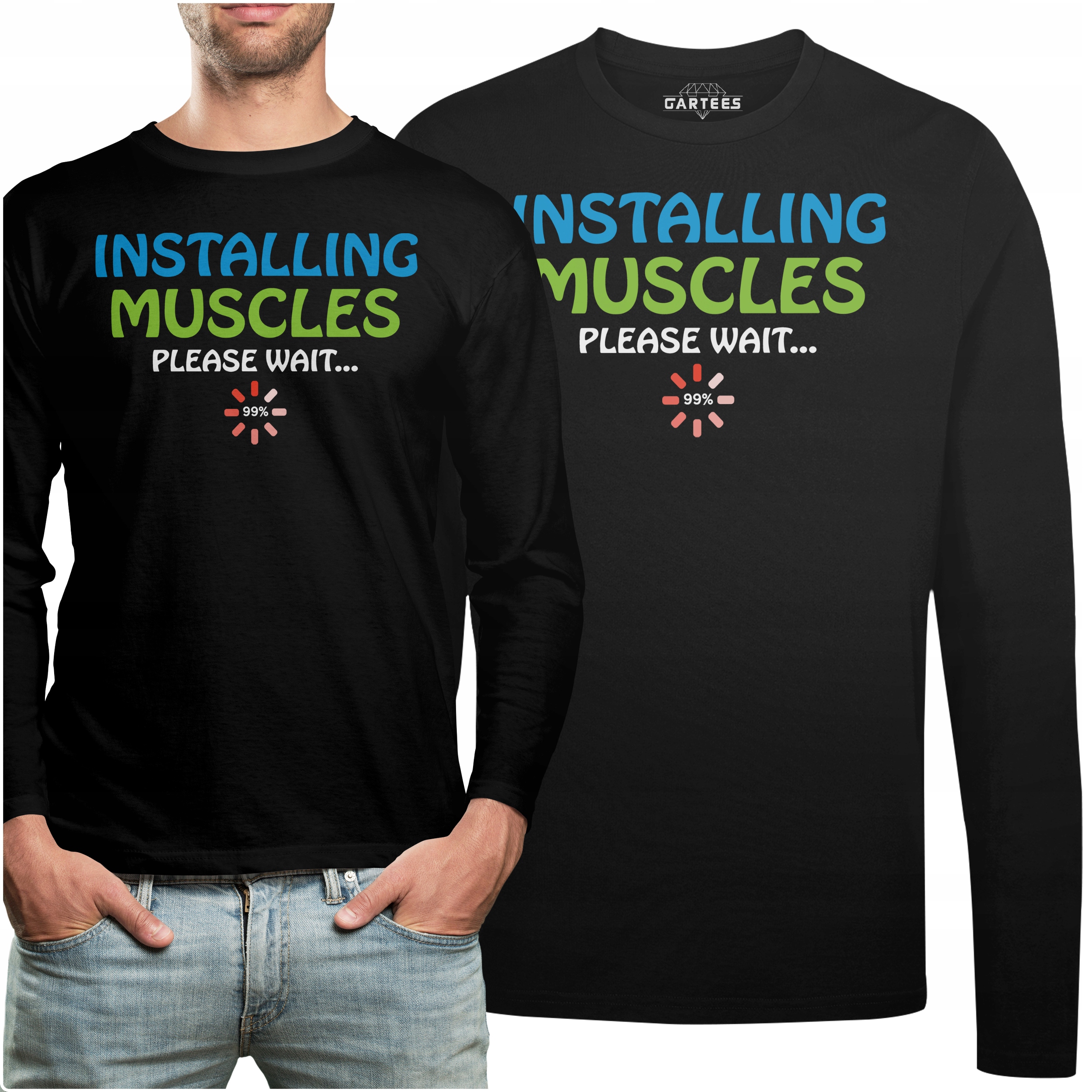 

Koszulka Long Na Prezent Siłownia Muscles