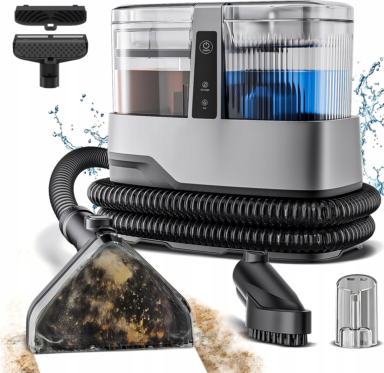 4W1 Odkurzacz Piorący Do Dywanów Tapicerki Mokro Sucho 20000PA