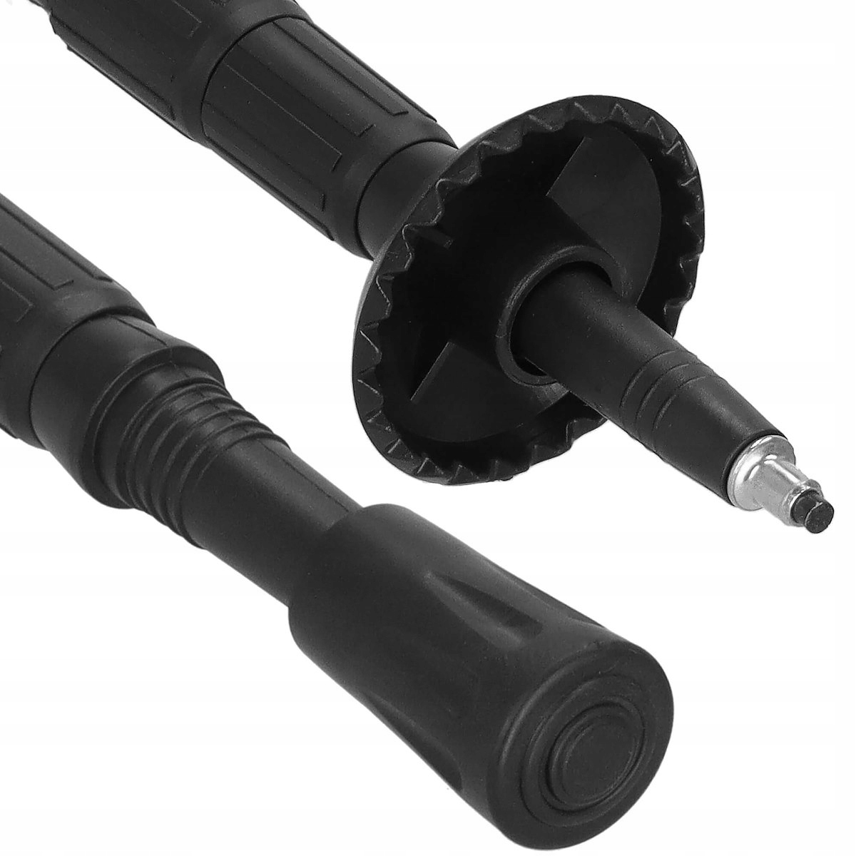 KIJKI NORDIC WALKING DO CHODZENIA KIJE TREKKINGOWE SKŁADANE ETUI ZESTAW Liczba segmentów 2