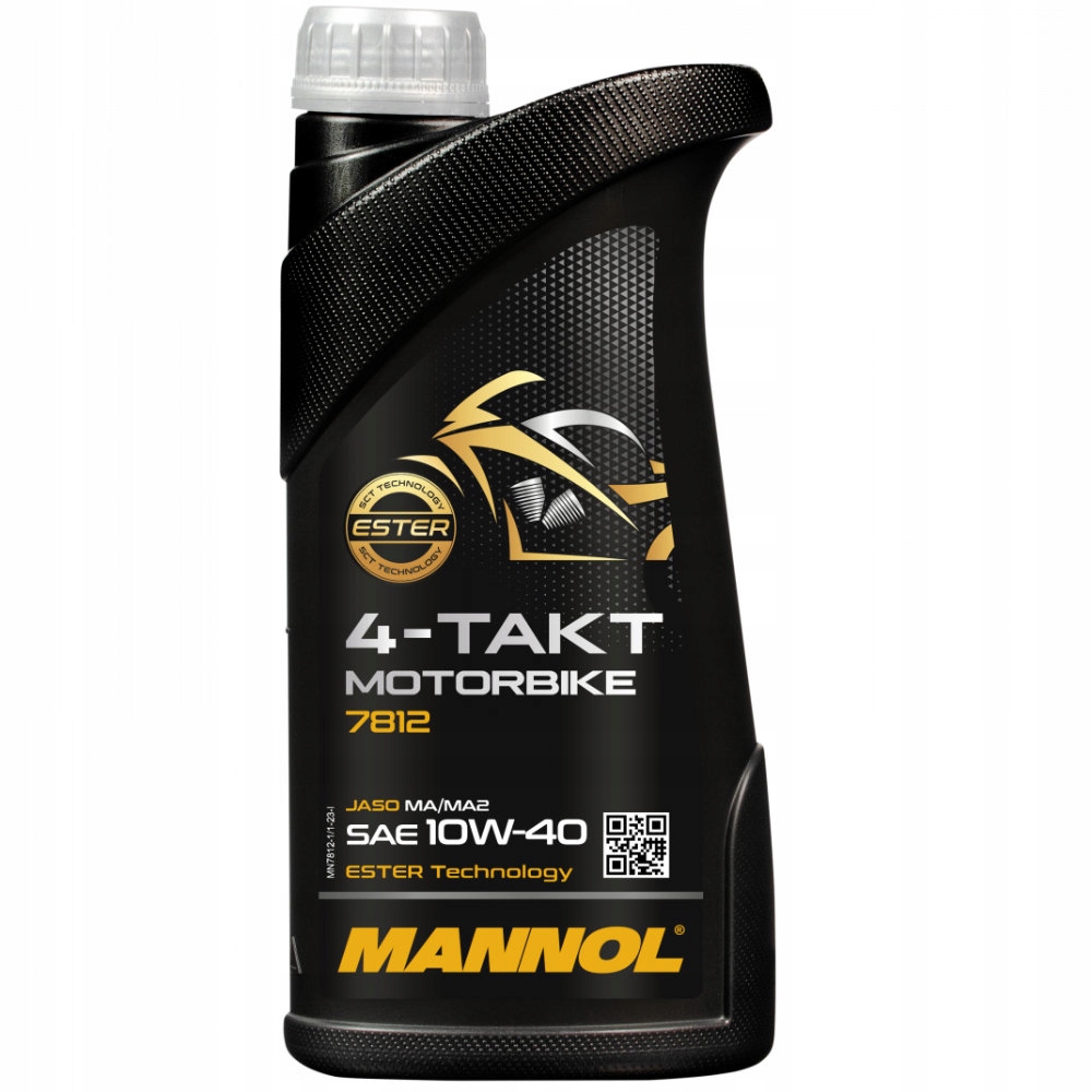 Olej Do Motocykli Mannol Motorbike 4-TAKT 10W40 1L