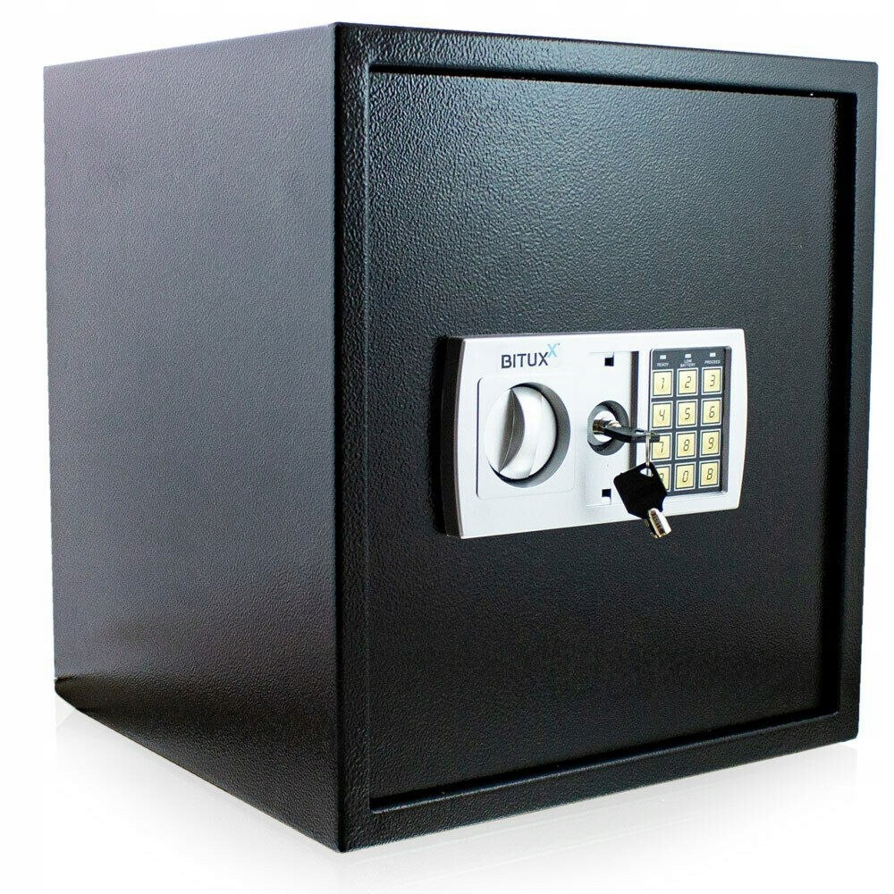 

Sejf Domowy Z Zamkiem Elektronicznym Kasa Pancerna