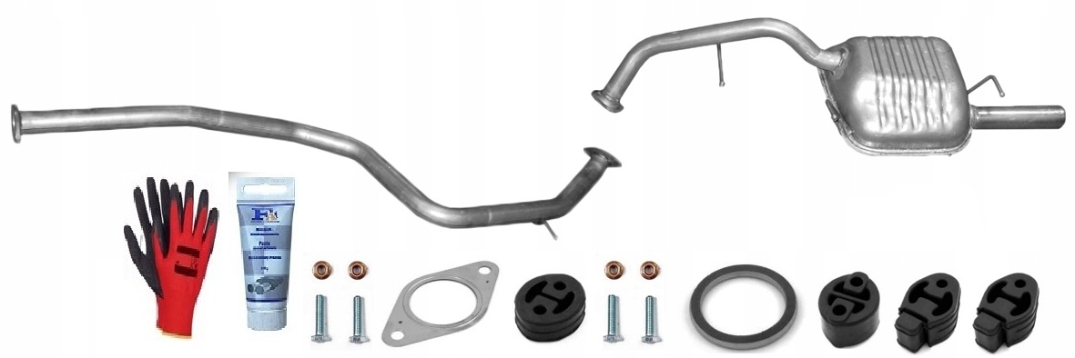 Mazda 5 2.0 Td 81-105kW (2005-5/2010) sada Trubka Tlumič bonus