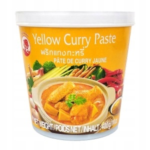 

Żółta Pasta Curry Cock Yellow Curry Paste 400 g